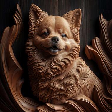 3D модель Помская собака (STL)